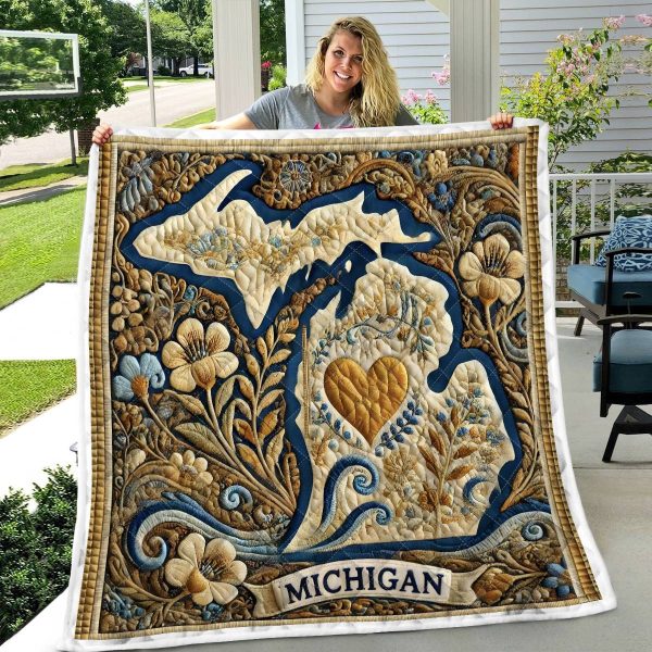 Best Michigan Design Quilt MCG94