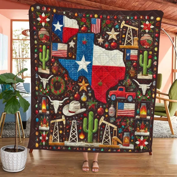Best Texas Design Quilt TXQ23 - Image 45