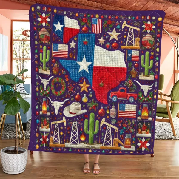 Best Texas Design Quilt TXQ23 - Image 48