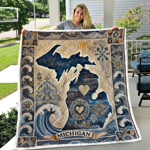 Best Michigan Design Quilt MCG37