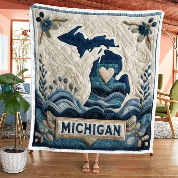 Best Michigan Design Quilt MCG95 - Image 2