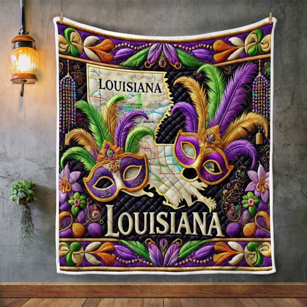 Best Louisiana Design Quilt LA01 - Image 2