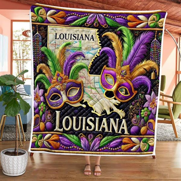 Best Louisiana Design Quilt LA01 - Image 3