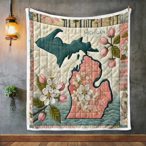 Best Michigan Design Quilt MCG64 - Image 2
