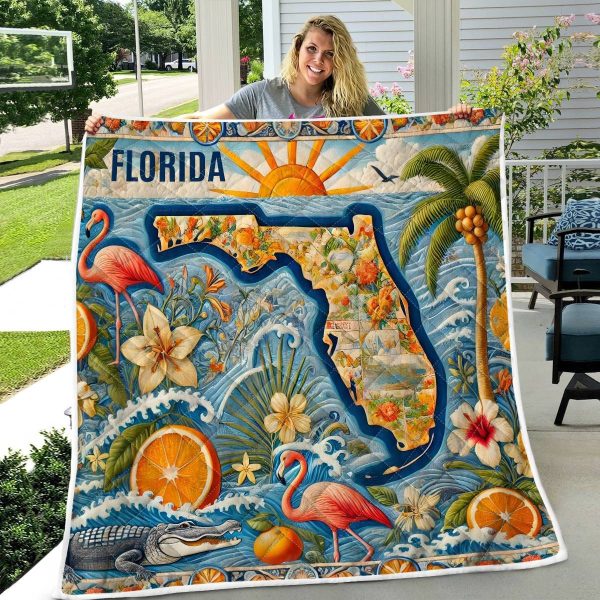 Best Florida Design Quilt FL103