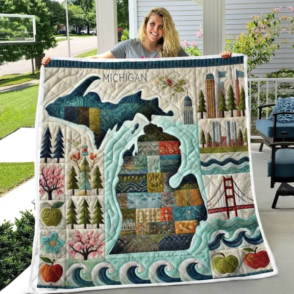 Best Michigan Design Quilt MCG69