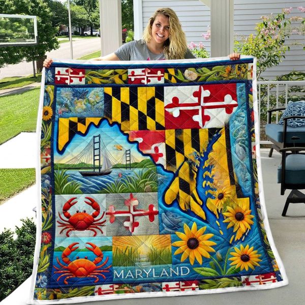 Best Maryland Design Quilt MD64