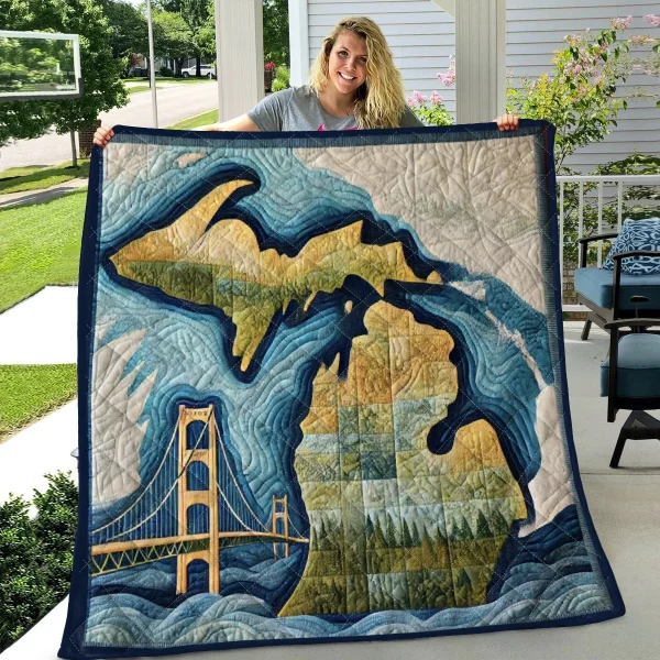 Best Michigan Design Quilt MCG61