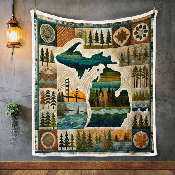 Best Michigan Design Quilt MCG33 - Image 3