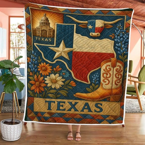 Best Texas Design Quilt TXQ10 - Image 3