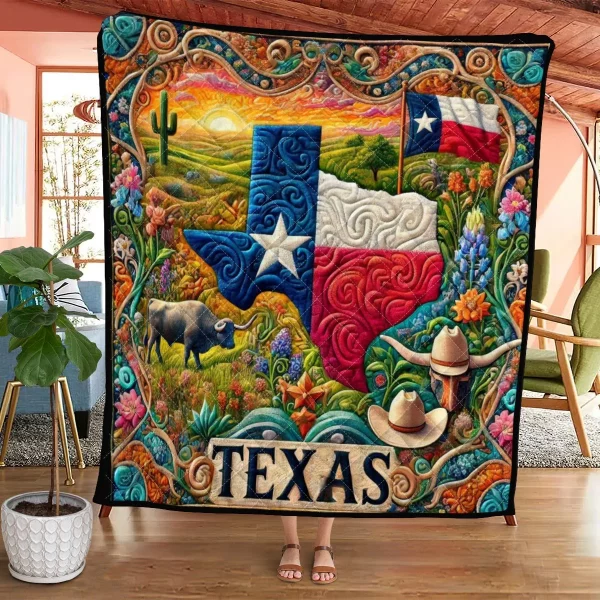 Best Texas Design Quilt TXQ22 - Image 2