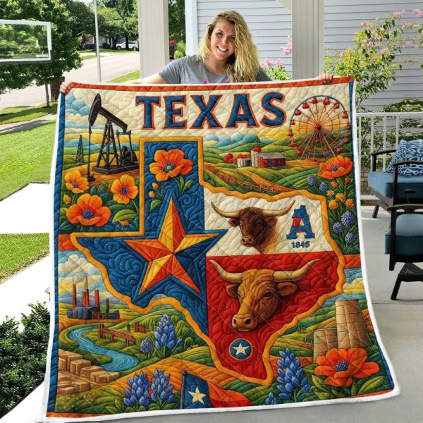 Best Texas Design Quilt TXQ24