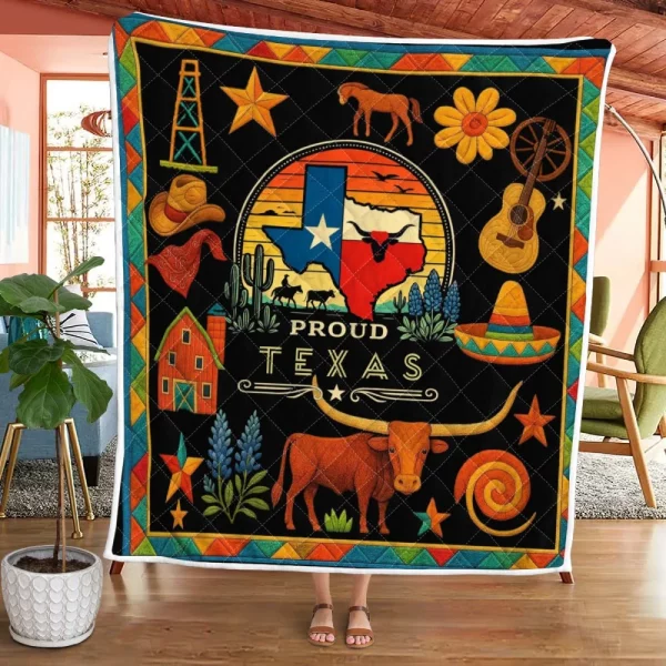 Best Texas Design Quilt TXQ25 - Image 3