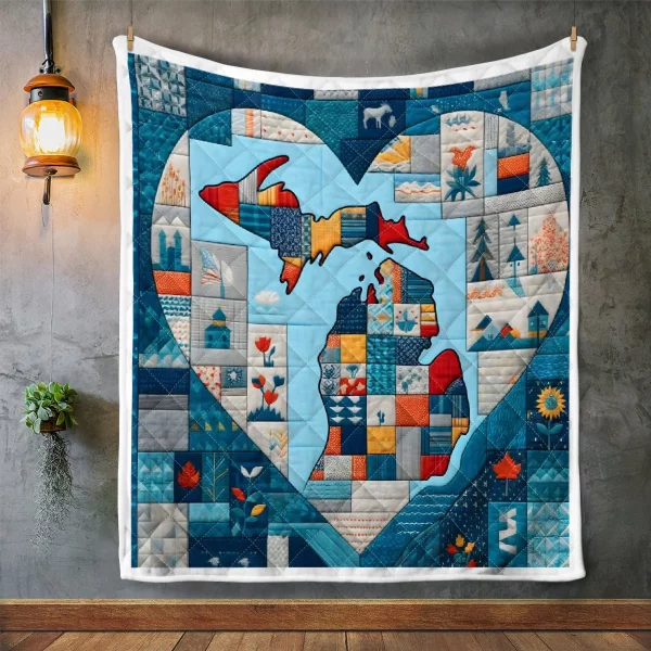 Best Michigan Design Quilt MCG75 - Image 2