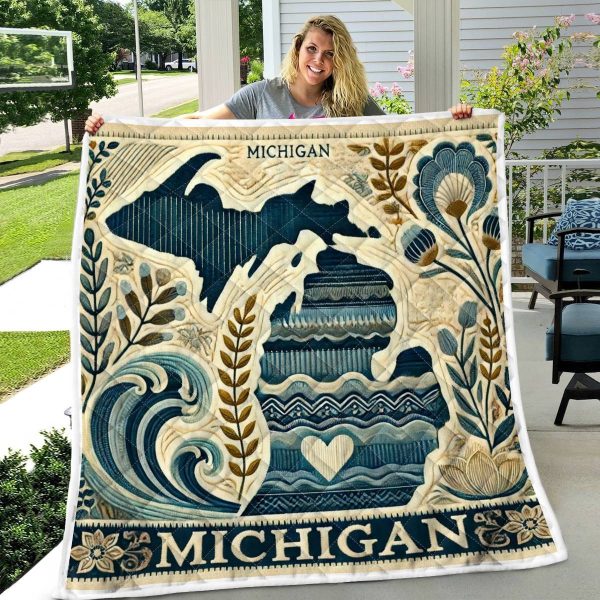Best Michigan Design Quilt MCG39