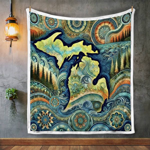 Best Michigan Design Quilt MCG79 - Image 3
