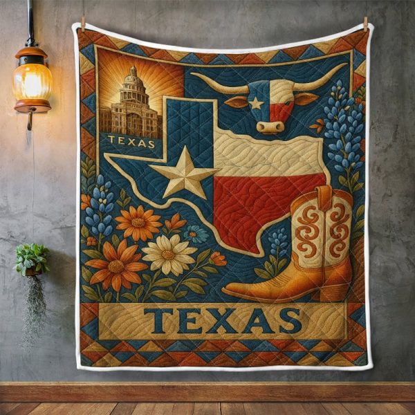 Best Texas Design Quilt TXQ10 - Image 2