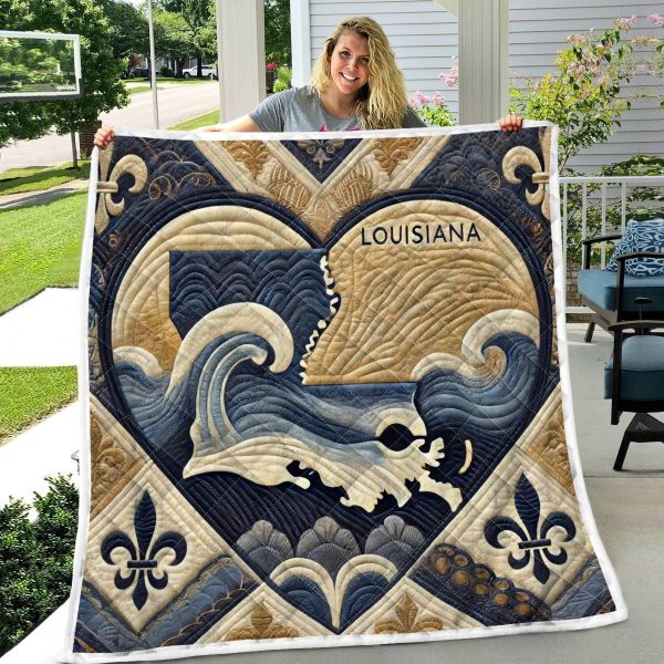 Best Louisiana Design Quilt LA21