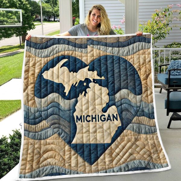 Best Michigan Design Quilt MCG35