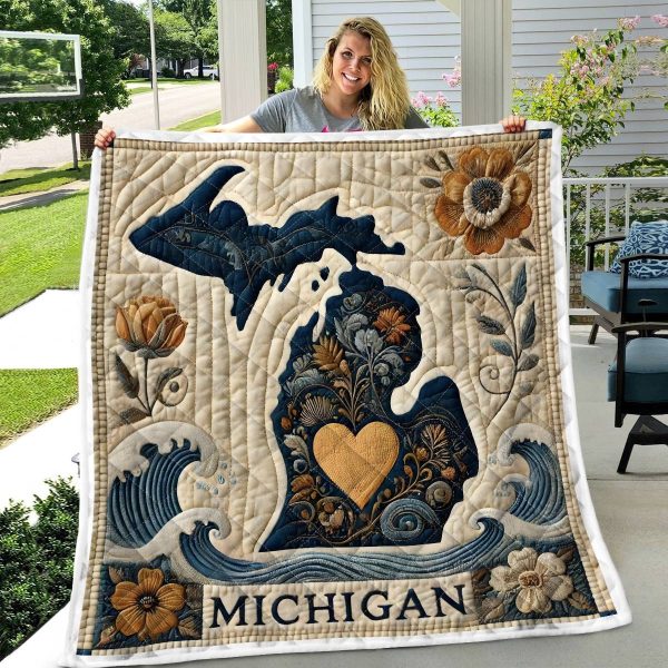 Best Michigan Design Quilt MCG96