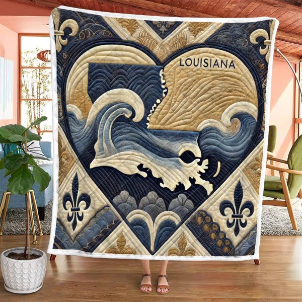 Best Louisiana Design Quilt LA21 - Image 2