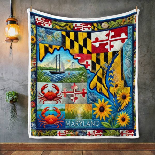 Best Maryland Design Quilt MD64 - Image 3