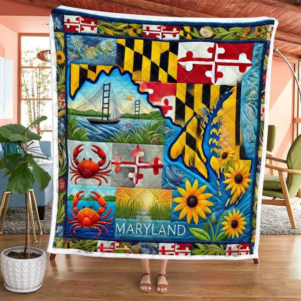 Best Maryland Design Quilt MD64 - Image 2