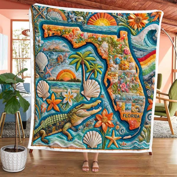 Best Texas Design Quilt FL59 - Image 2
