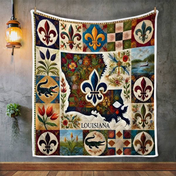 Best Louisiana Design Quilt LA30 - Image 3