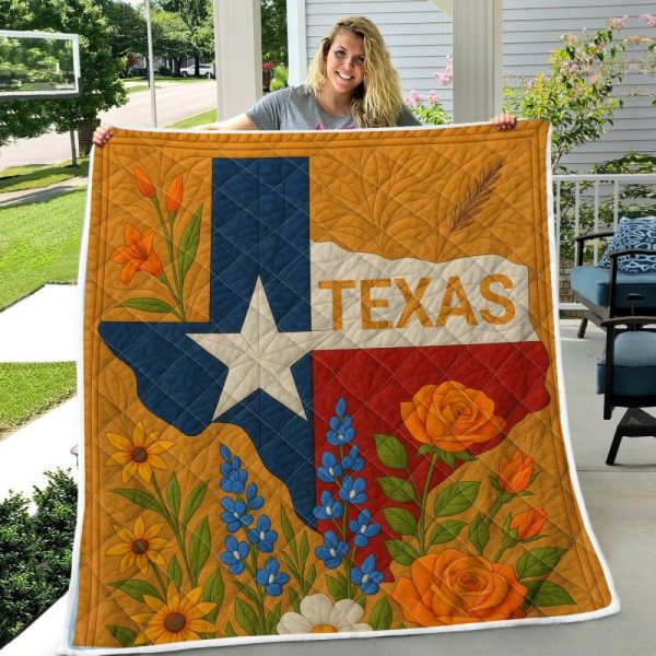 Best Texas Design Quilt TXQ45