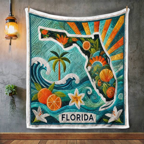Best Florida Design Quilt FL89 - Image 3