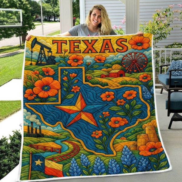 Best Texas Design Quilt TXQ50