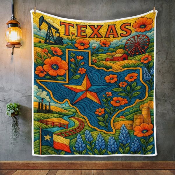 Best Texas Design Quilt TXQ50 - Image 2