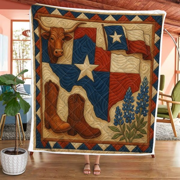 Best Texas Design Quilt TXQ53 - Image 3