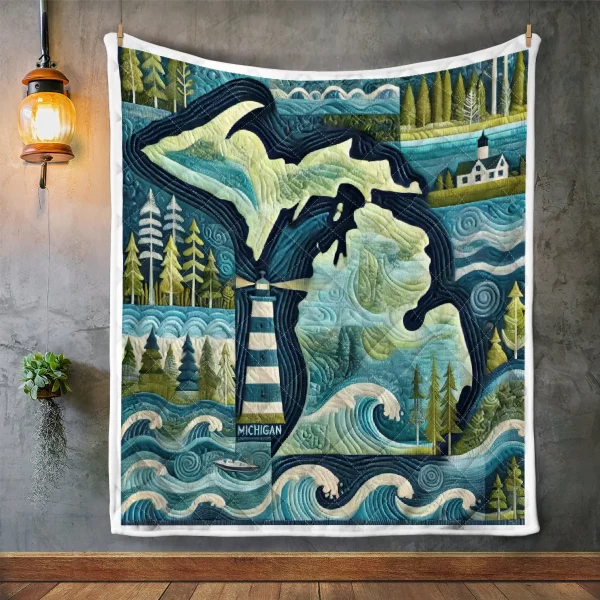 Best Michigan Design Quilt MCG60 - Image 2