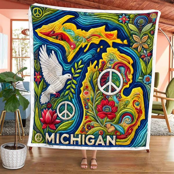 Best Michigan Design Quilt MCG85 - Image 2