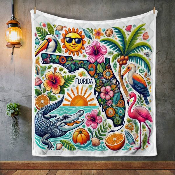 Best Florida Design Quilt FL83 - Image 3