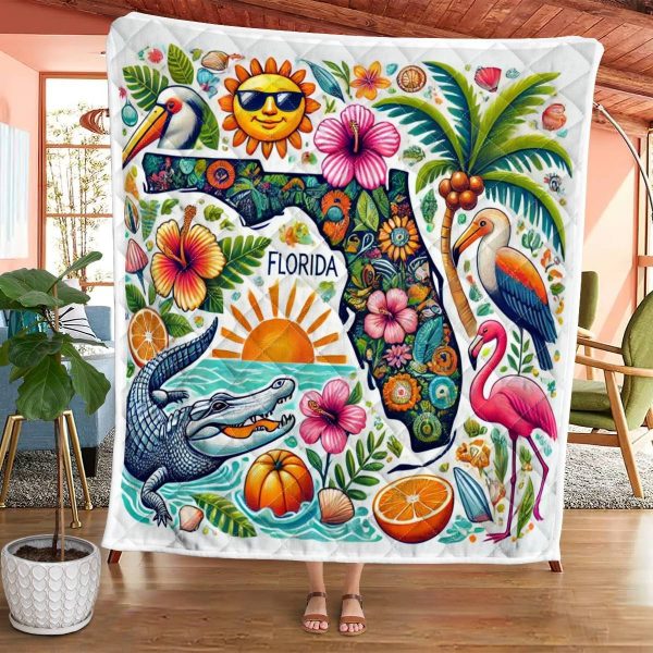 Best Florida Design Quilt FL83 - Image 2
