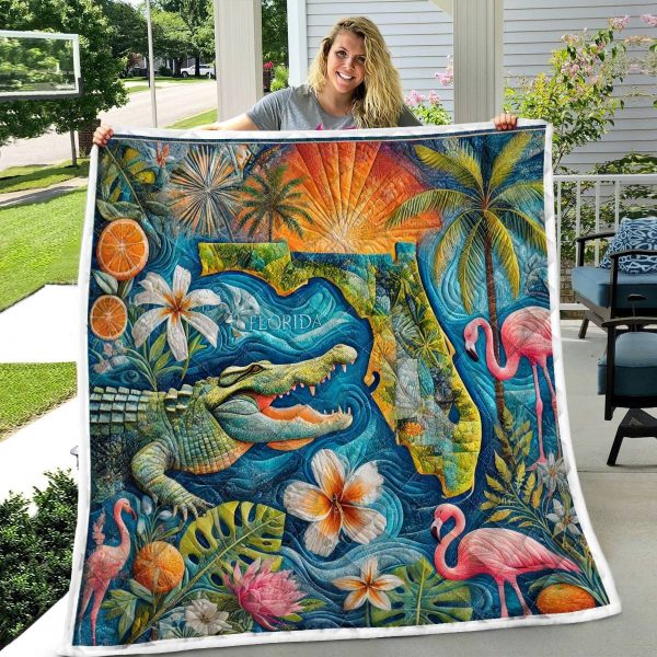 Best Florida Design Quilt FL63