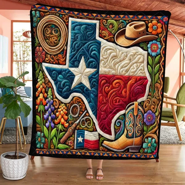 Best Texas Design Quilt TXQ69 - Image 2