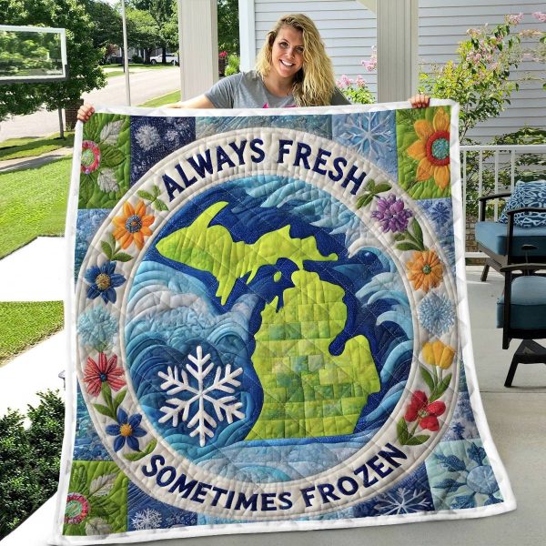 Best Michigan Design Quilt MCG80