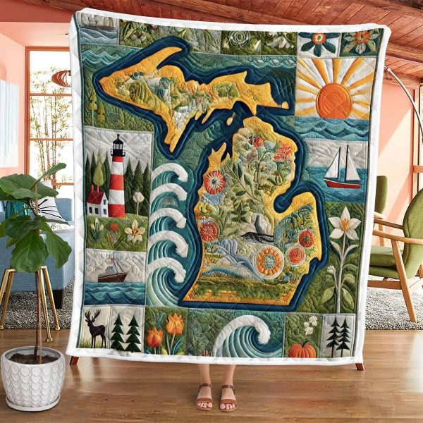 Best Michigan Design Quilt MCG83 - Image 2