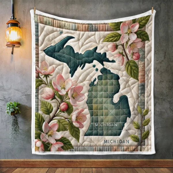 Best Michigan Design Quilt MCG66 - Image 2