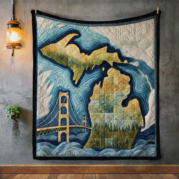 Best Michigan Design Quilt MCG61 - Image 2