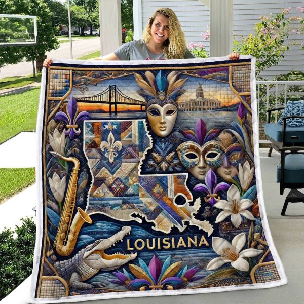 Best Louisiana Design Quilt LA33