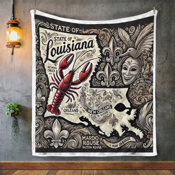 Best Louisiana Design Quilt LA18 - Image 2
