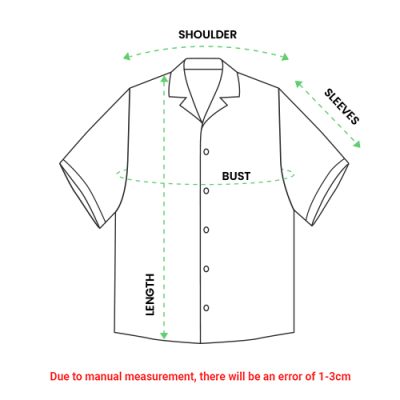 Hawaiian Shirt Size Guide