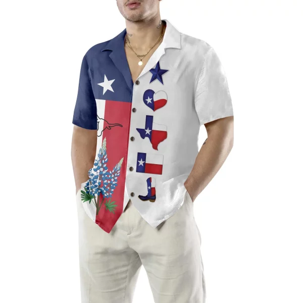 Texas Pride Hawaiian Shirt, Unique Texas Shirt, Gift For Texas Lovers - Image 3