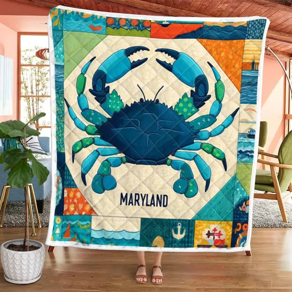 Best Maryland Design Quilt MD68 - Image 2