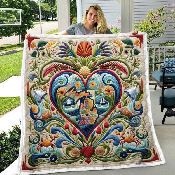 Best Michigan Design Quilt MCG91